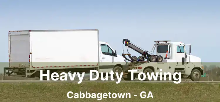 Heavy Duty Towing Cabbagetown - GA